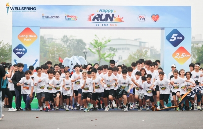 Gần 1000 Đại sứ WISers Hạnh phúc hưởng ứng tinh thần thể thao và lan tỏa giá trị Yêu thương - Thấu cảm - Sẻ chia tại Happy Run 2024